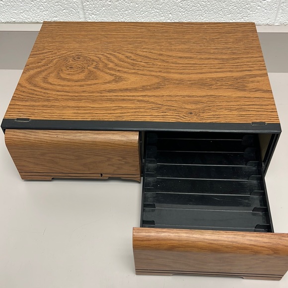 Storage & Organization 18 Vhs Tape Holder Storage Drawers Poshmark